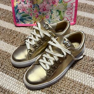 Lilly Pulitzer jeweled sneakers